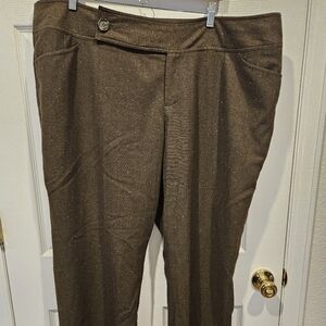 Evelyn Woman Part Wool Dress Pants Size 24W